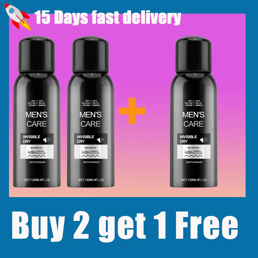 Men's Antiperspirant Deodorant Spray | All-Day Freshness Antiperspirant Spray PRIMED Buy 2 Get 1 Free