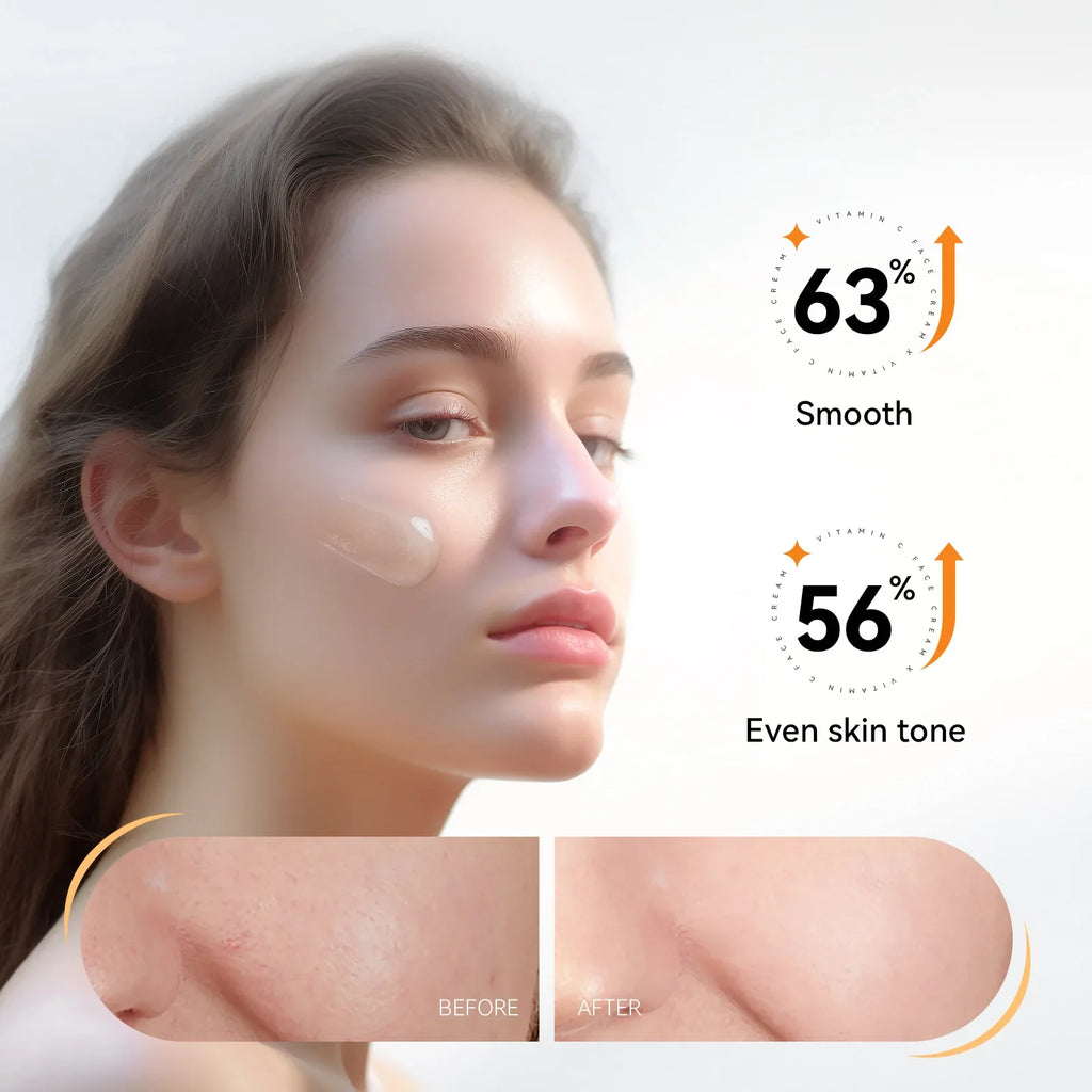 LAIKOU Vitamin C Face Cream – Brightening & Hydrating 30g Vitamin C Face Cream PRIMED