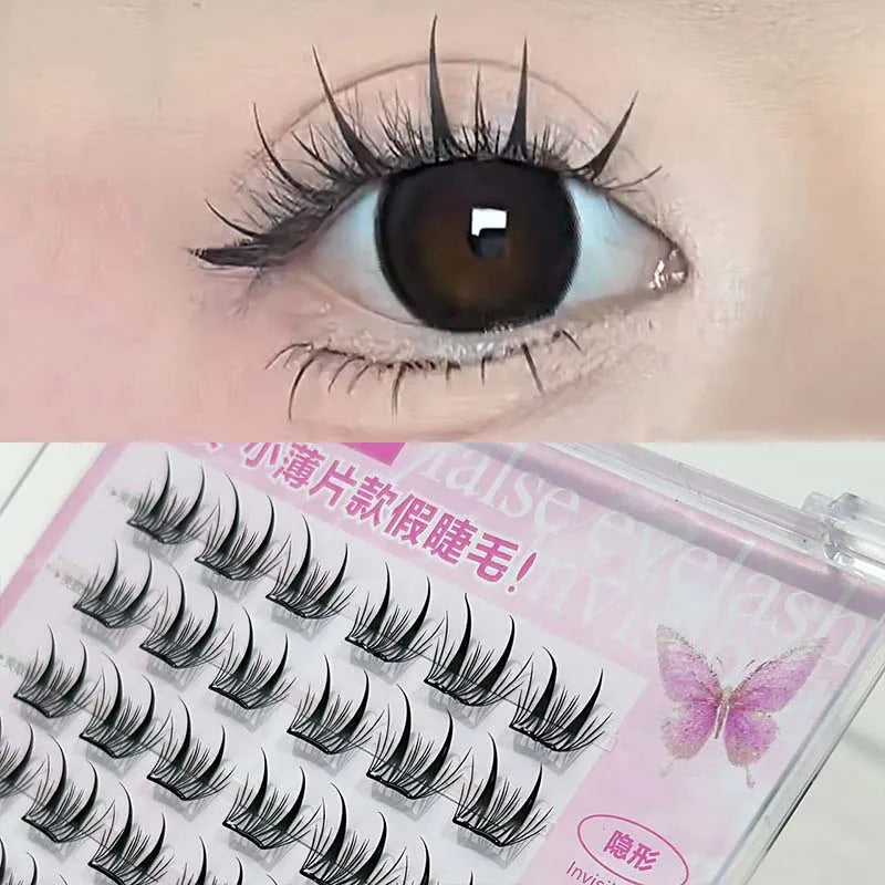 DIY Cluster Lashes – Glue-Free Natural False Eyelashes False Eyelashes PRIMED 06
