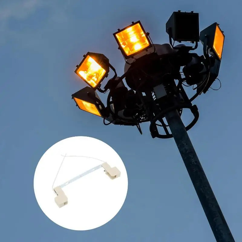 R7S 78mm Ceramic Lamp Holder Socket | Double-Ended Bulb Base