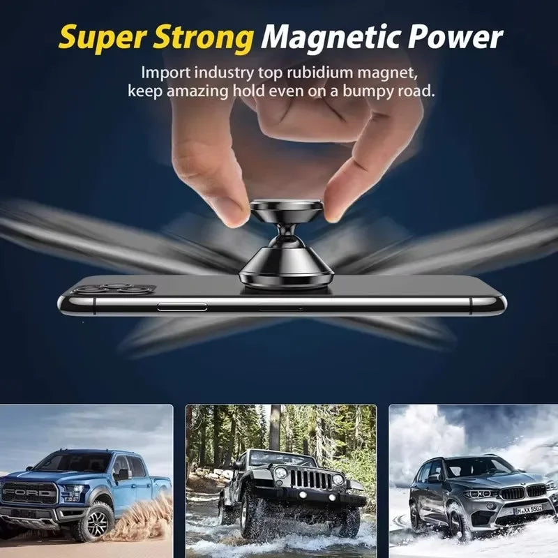 Universal Magnetic Car Phone Mount – Dashboard & Windshield Car Phone Mount PRIMED