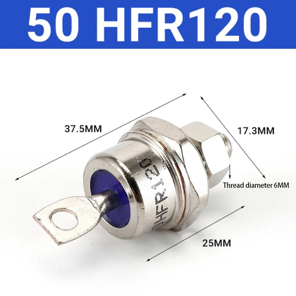 Stud Mount Diode Rectifier 25A–85A 1200V | HF & HFR Series
