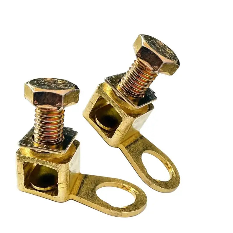 Brass Crimp Wire Terminal | 12–24V High Conductivity Connector Wire Crimp Terminal PRIMED