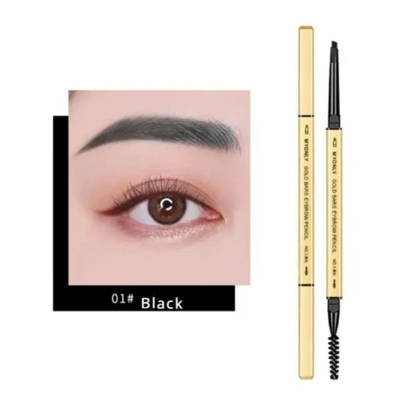 Blana Waterproof Eyebrow Pencil with Brush – 24Hr Wear Eyebrow Pencil PRIMED