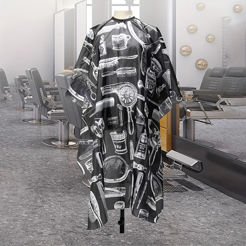 Professional Waterproof Barber Cape – Non-Stick Styling Bib Barber Cape PRIMED