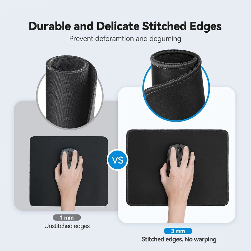 Ultra-Thin Gaming Mouse Pad – Non-Slip Rubber, Superfine Fiber Gaming Mouse Pad PRIMED