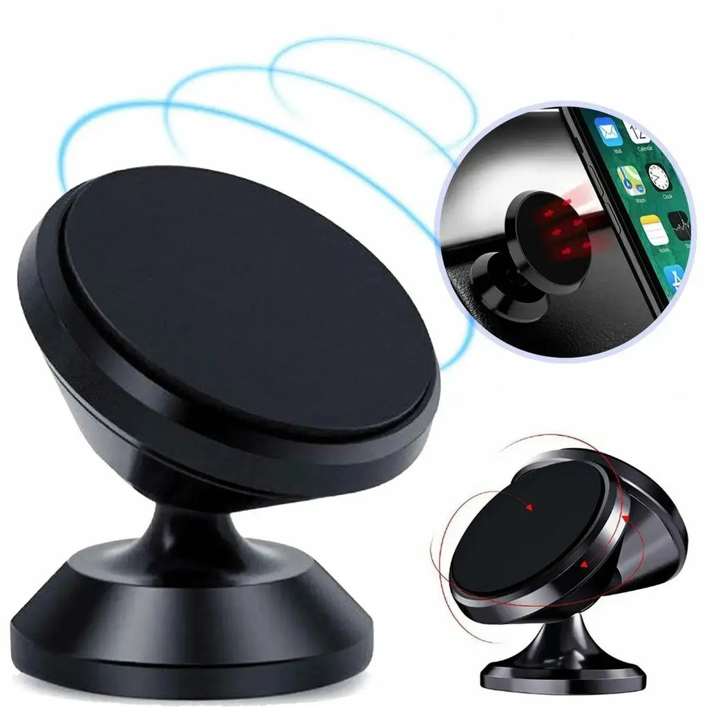 Magnetic Car Phone Holder 360° Dashboard Mount – Universal Car Phone Mount PRIMED