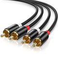 UGREEN 2RCA to 2RCA Gold-Plated Audio Cable 1m–5m RCA Audio Cable PRIMED 2RCA TO 2RCA 2m China