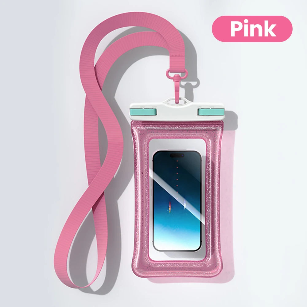 Waterproof Phone Pouch Bag – Swimming, Diving & Photos
