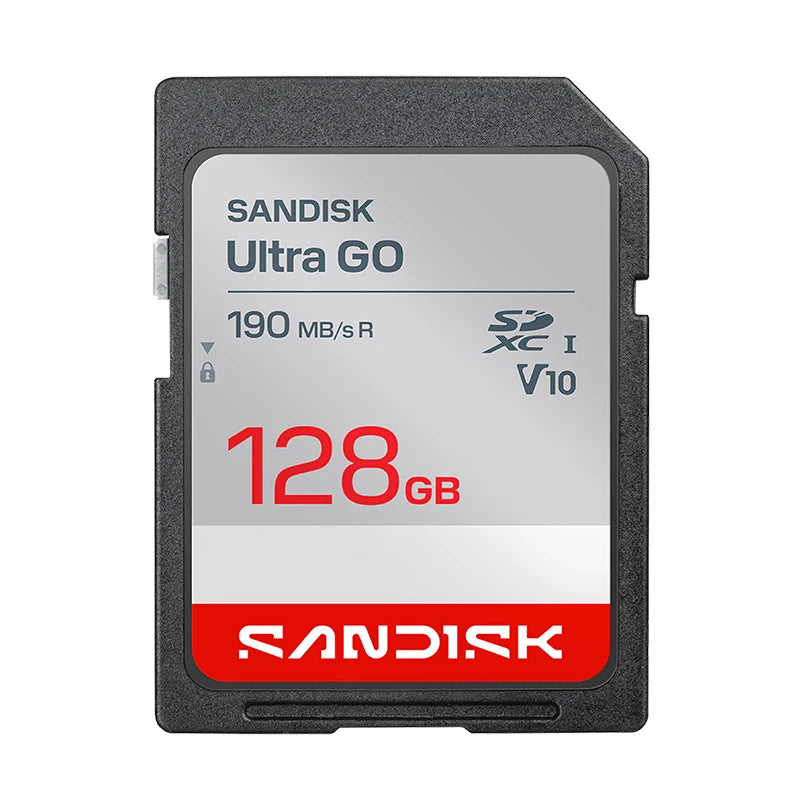 SanDisk Ultra GO V10 SD Card 32GB 64GB 128GB – Up to 190MB/s