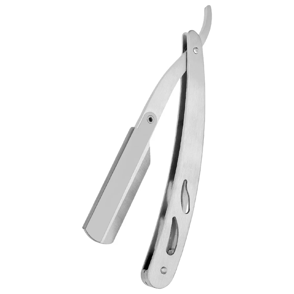 Men's Folding Shavette Razor – Replaceable Blades Barber Tool
