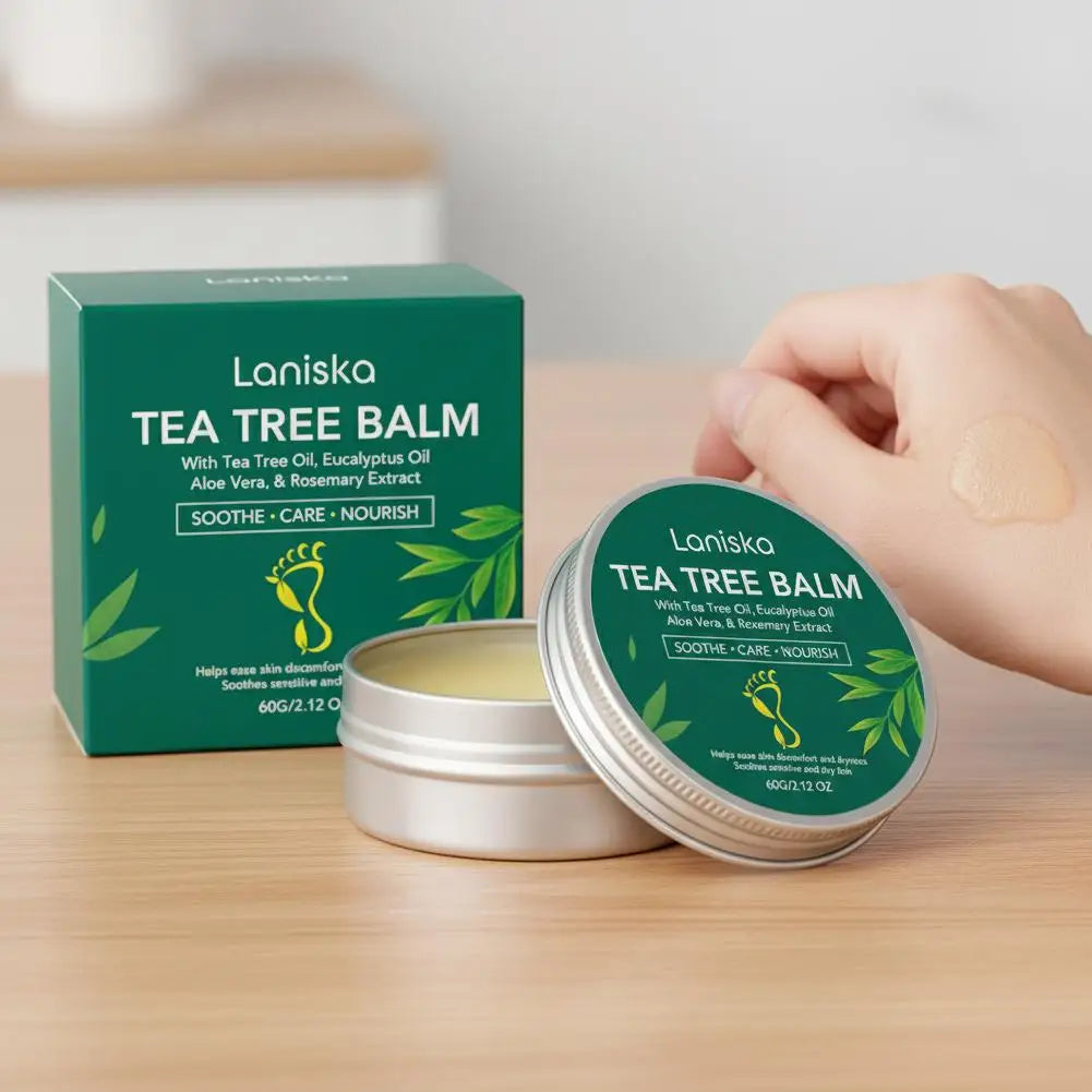 Tea Tree Oil Foot Balm 60g – Deep Hydration & Skin Comfort Foot Care Balm PRIMED