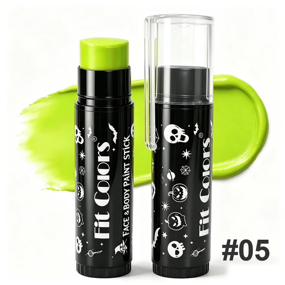 Halloween Face & Body Paint Stick – Cosplay & Stage Makeup Face & Body Paint PRIMED 05