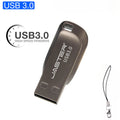 JASTER USB 3.0 Metal Flash Drive 8GB–128GB | Custom Logo USB Flash Drive PRIMED 32 GB 3.0-Black China Mainland
