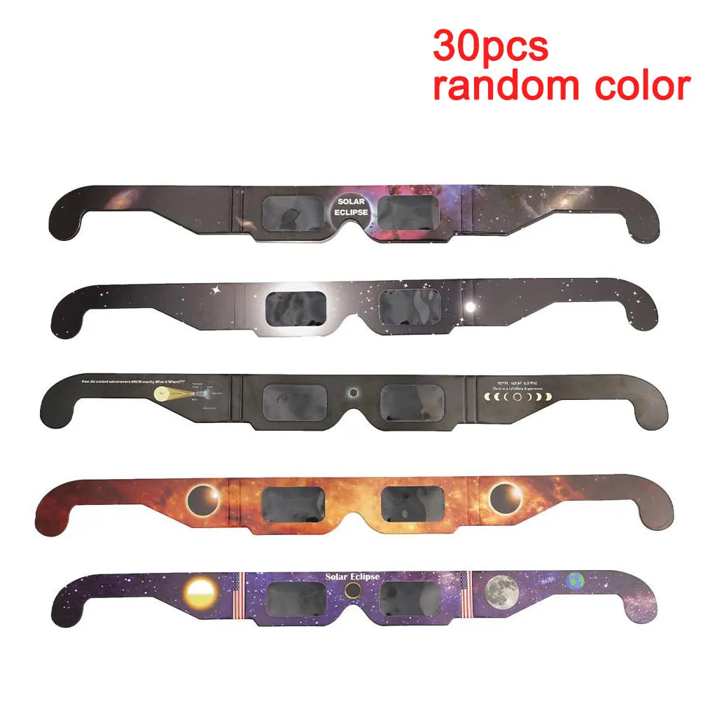 Solar Eclipse Glasses CE & ISO Certified | 1, 10 or 50 Pack