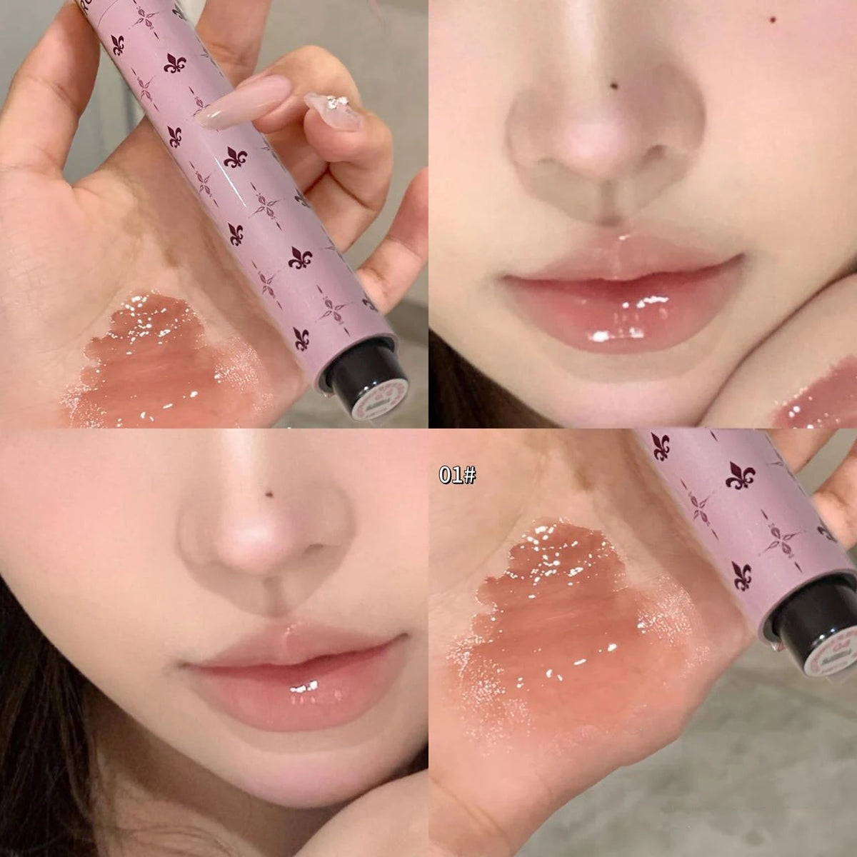 Solid Lip Jelly Gloss – Hydrating Mirror Finish Lip Color