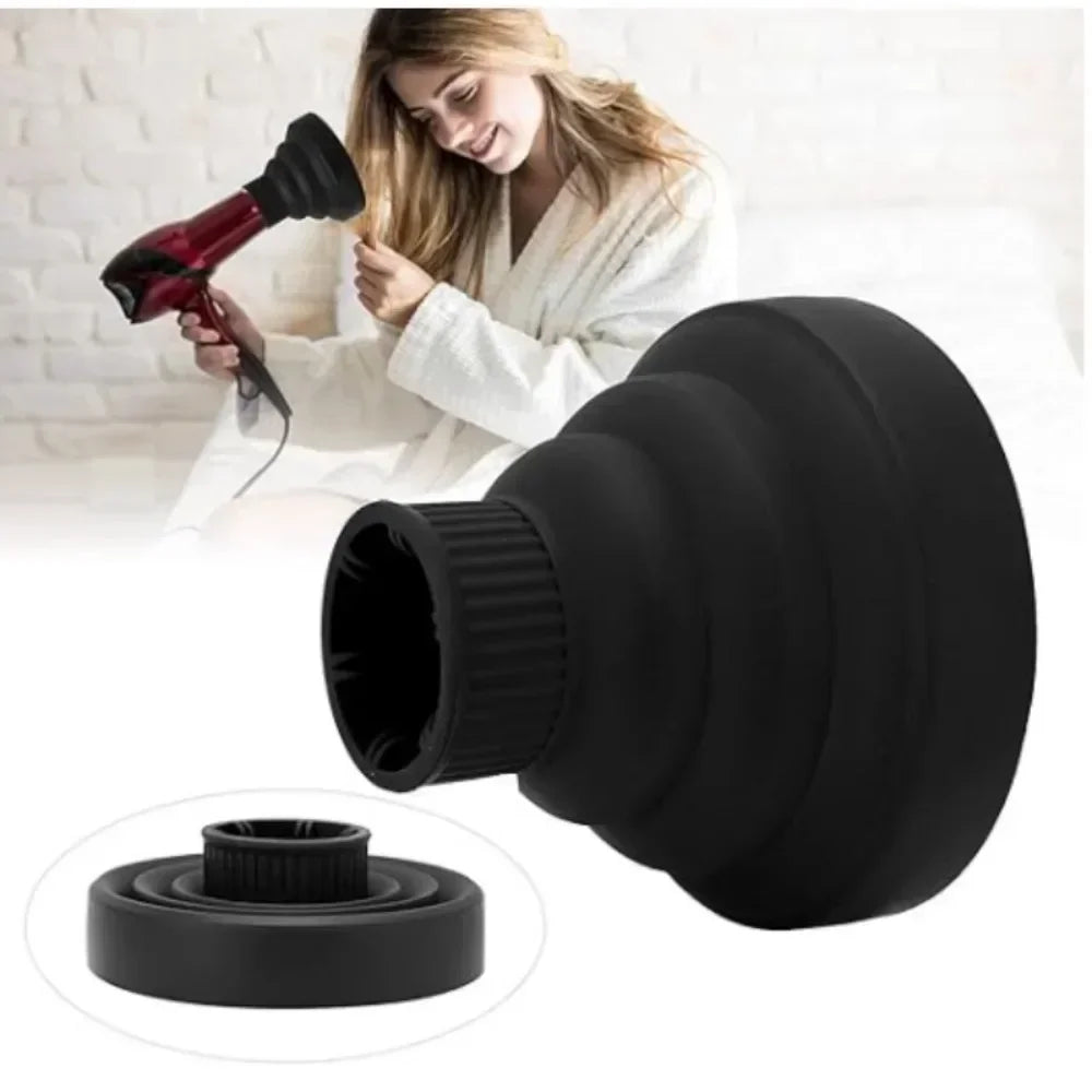 Universal Silicone Hair Dryer Diffuser – Foldable & Heat Resistant Hair Dryer Diffuser PRIMED