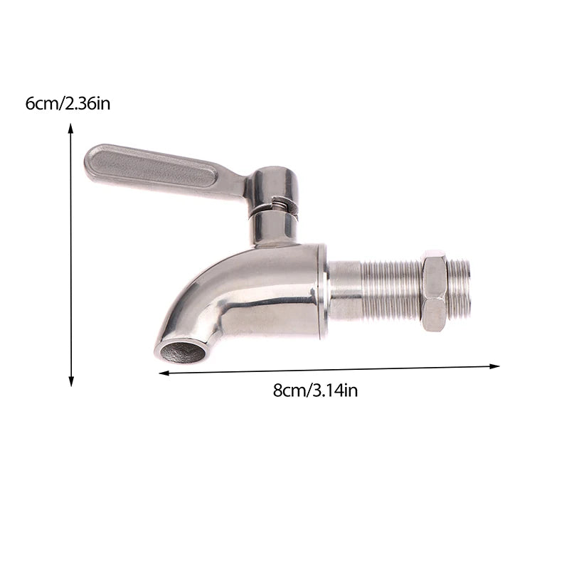 Stainless Steel Beverage Dispenser Spigot Replacement Faucet