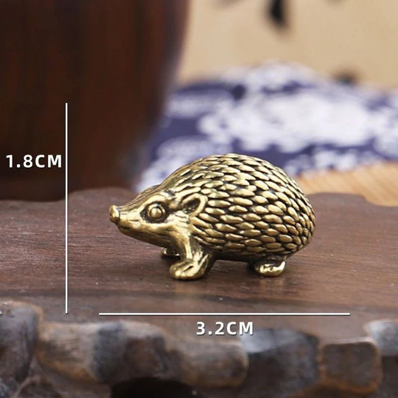 Solid Brass Crayfish Figurine | Vintage Lobster Desk Ornament