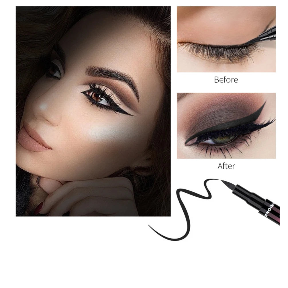 YANQINA Waterproof Liquid Eyeliner Pen – Long-Lasting