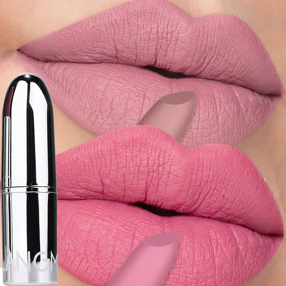 Velvet Matte Lipstick 8 Colors | Non-Stick, Long-Lasting