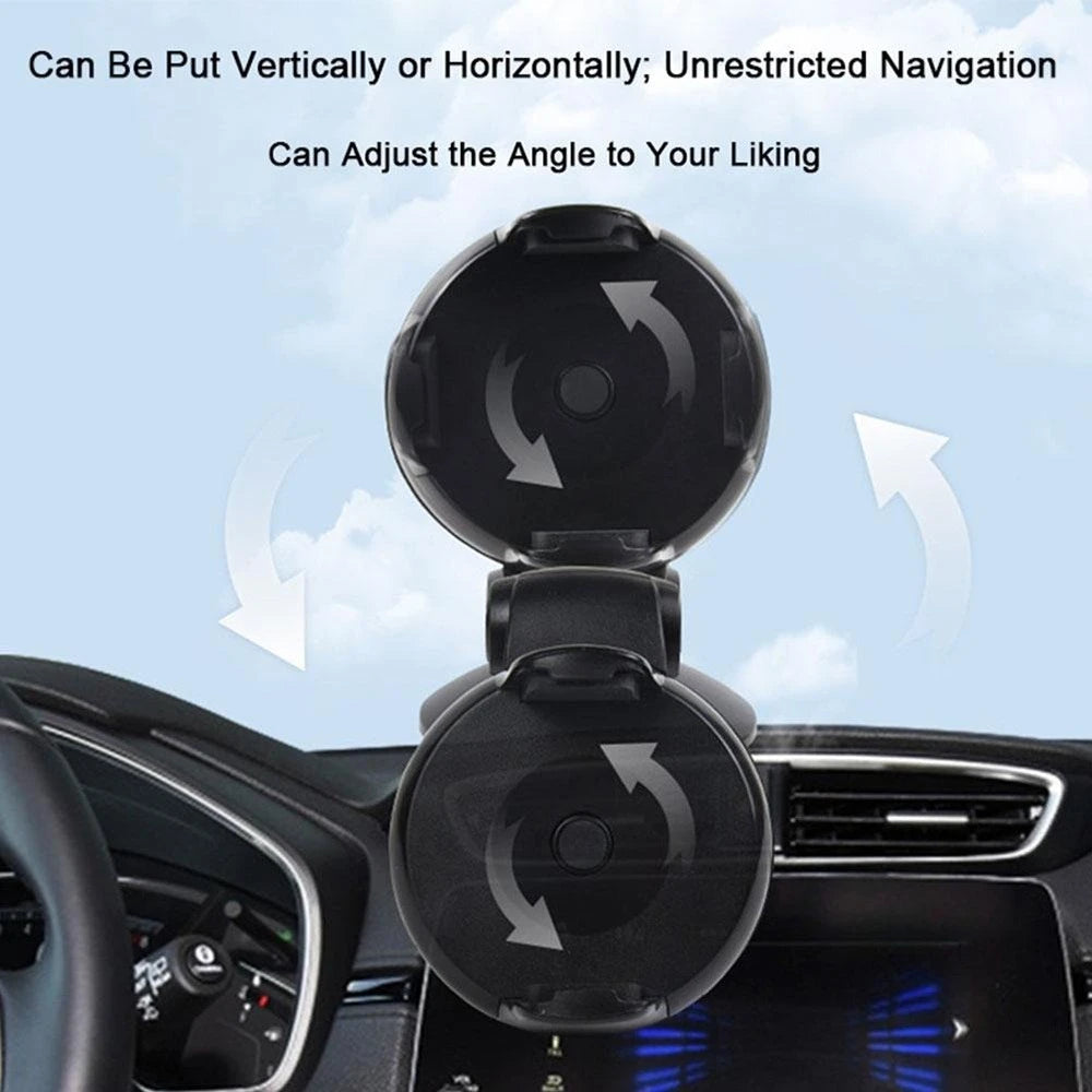 Universal Car Phone Holder 360° Suction Mount for GPS Car Phone Mount PRIMED