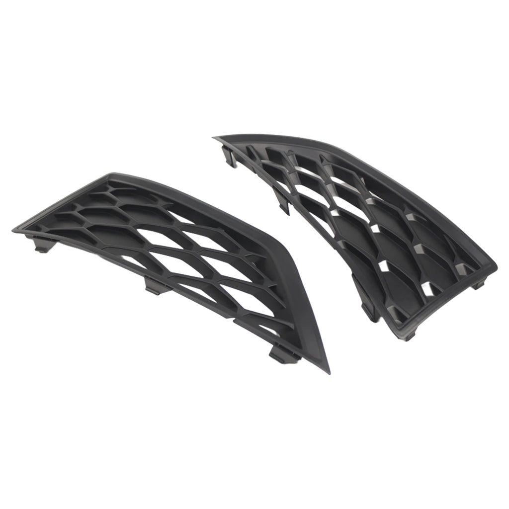 SEAT Leon Cupra Fog Light Grille Bezel Pair 2012–2017 | ABS Bumper Grille Cover PRIMED