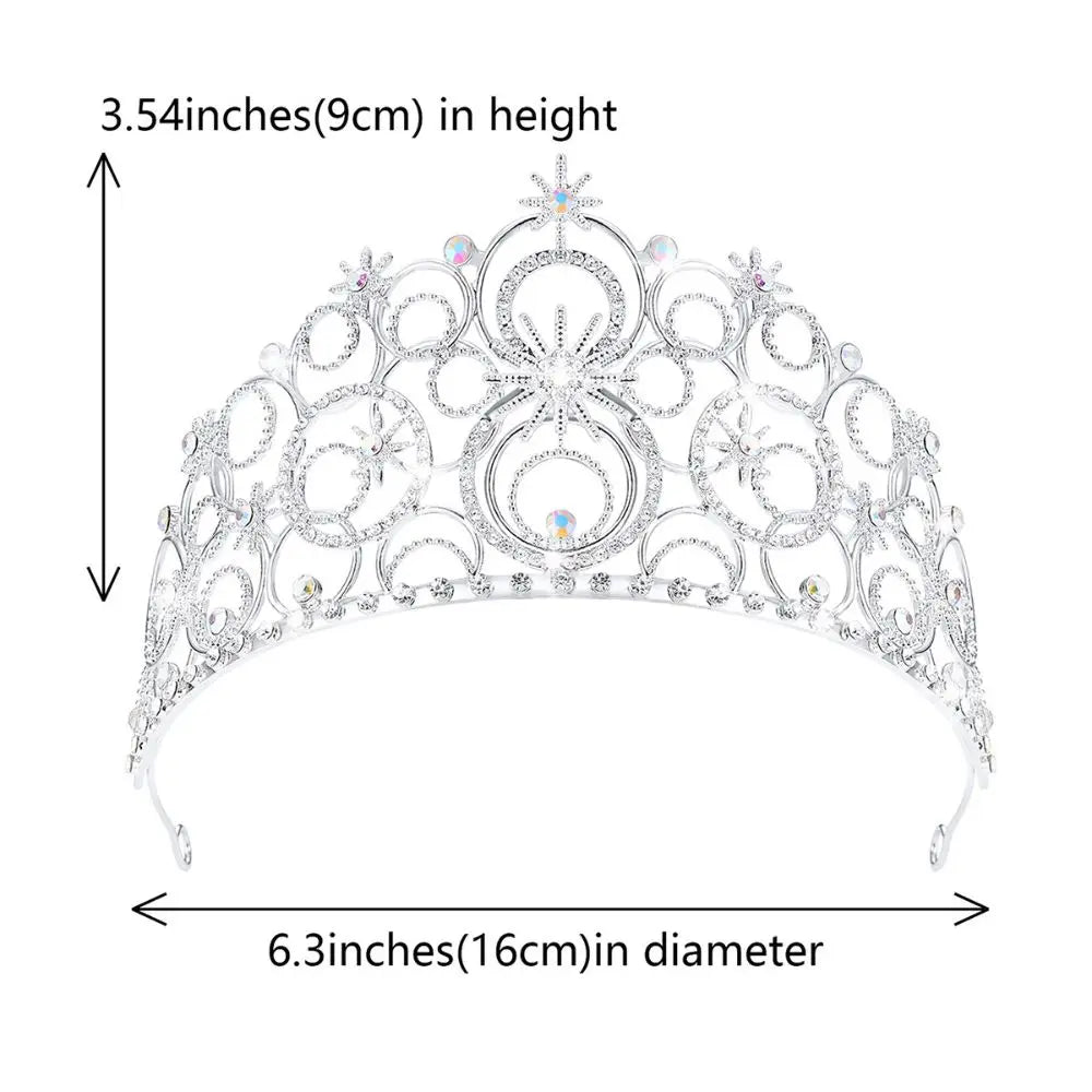 Glinda Crown Cosplay Headpiece – Halloween & Carnival Costume Costume Crown Headpiece PRIMED