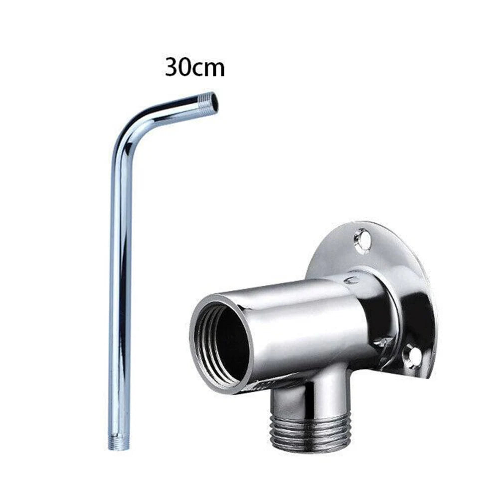 Stainless Steel Shower Arm Extension – Wall Mount Chrome Shower Arm Extension PRIMED