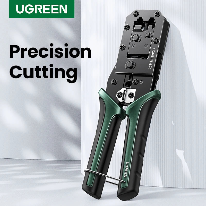 UGREEN RJ45 Crimper Tool – CAT6/7/8 Ethernet Cable Crimper Network Cable Crimper PRIMED