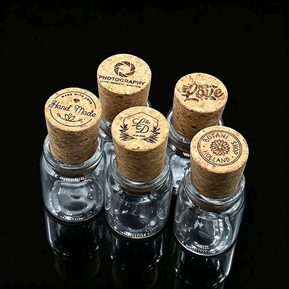 Custom Logo Drifting Bottle USB 3.0 Flash Drive – Wooden Box USB Flash Drive PRIMED