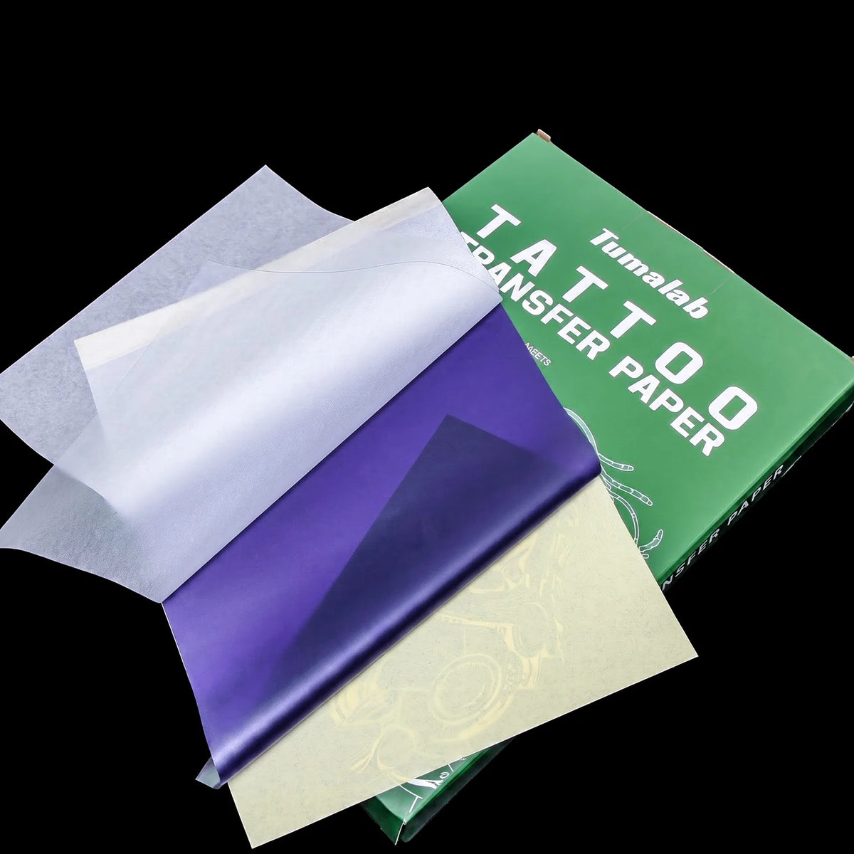 Tattoo Transfer Paper – Thermal Stencil Copy Sheets | JZE Tattoo Stencil Paper PRIMED