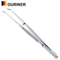Nail Art Tweezers Stainless Steel – Rhinestone Picking Tool Nail Art Tweezers PRIMED WHITE