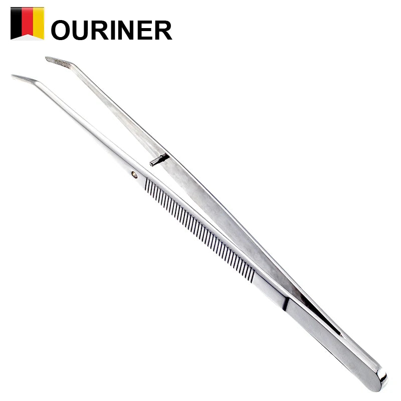Nail Art Tweezers Stainless Steel – Rhinestone Picking Tool
