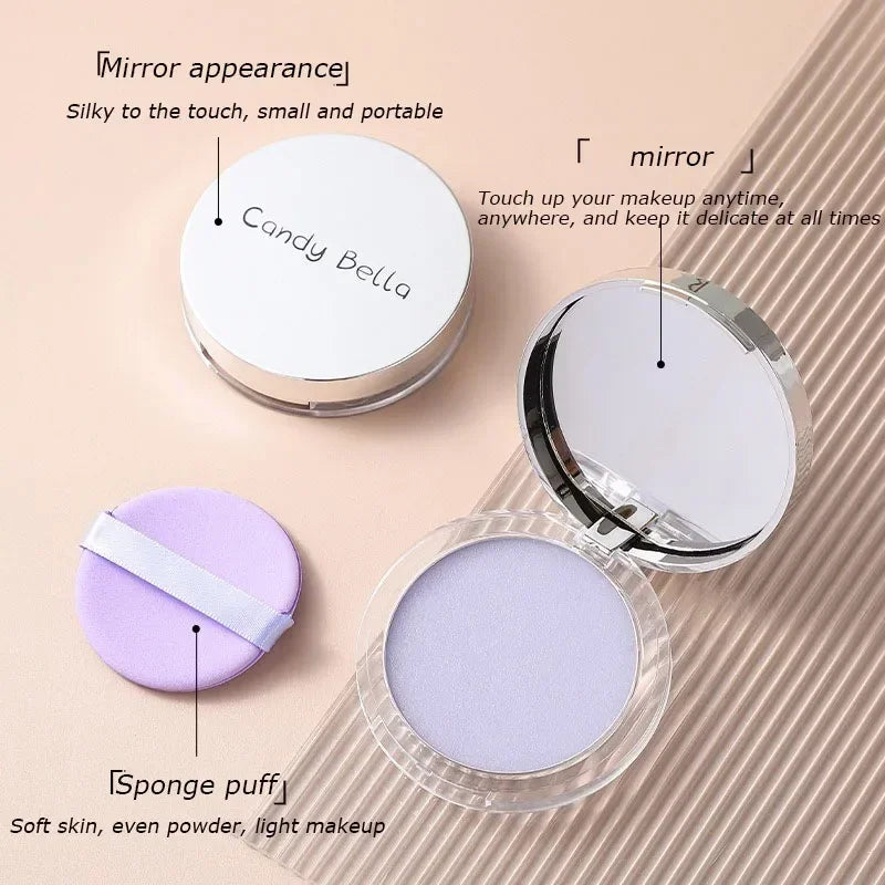 Lavender Jelly Matte Setting Powder – Oil Control & Coverage Pressed Setting Powder PRIMED