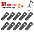 10-Pack Waterproof Silver USB Flash Drives 4GB–64GB USB Flash Drive PRIMED 256M Gun USB 2.0 China Mainland