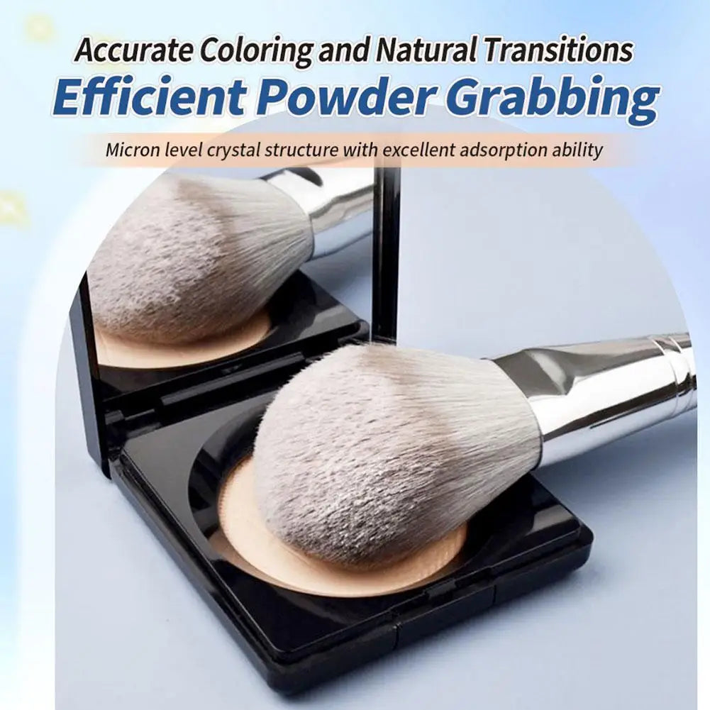 14-Piece Fluffy Makeup Brush Set – Foundation, Blush & Eye