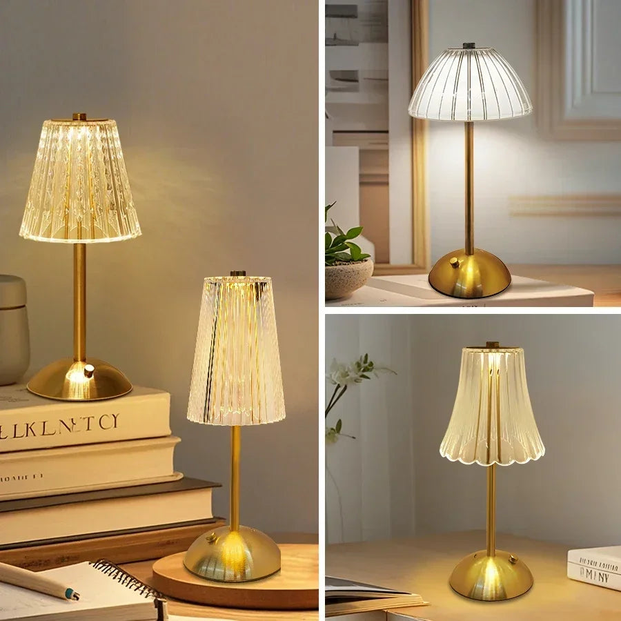 USB Rechargeable Touch LED Table Lamp | Dimmable Night Light LED Table Lamp PRIMED