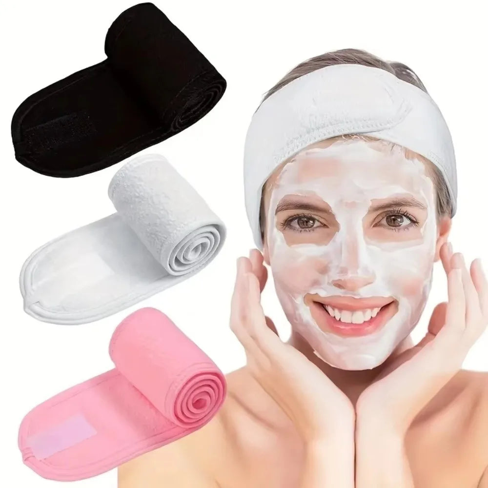 Soft Adjustable Women's Headband – Makeup, SPA & Yoga