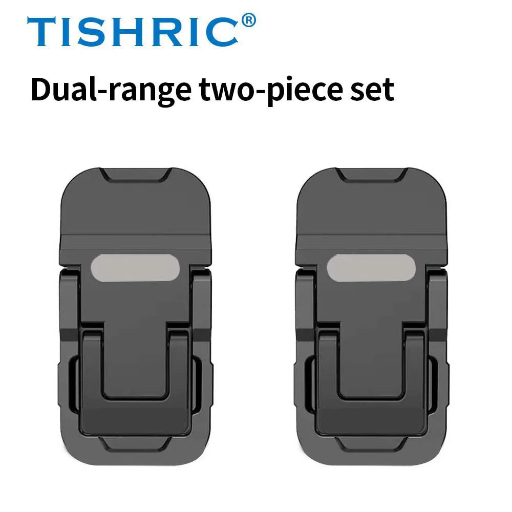 TISHRIC Mini Folding Laptop Stand Legs – Aluminum, Ultra-Thin
