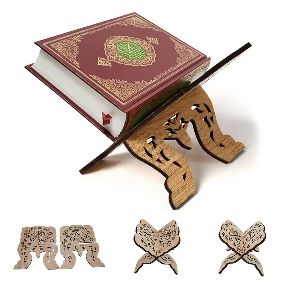 Wood Detachable Bookends Desk Shelf Stand – Home & Office Wooden Bookend Stand PRIMED