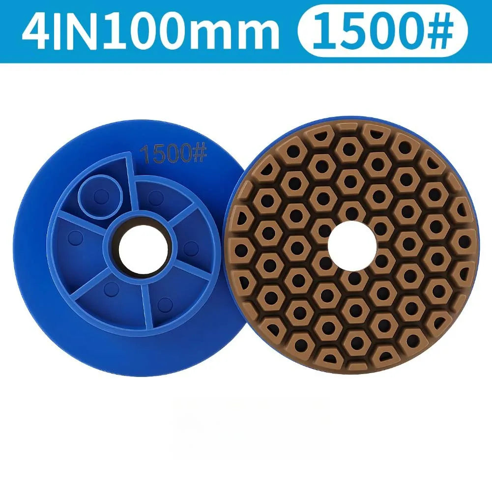 Snail Lock Wet Polishing Disc 10mm Segments – Marble & Granite