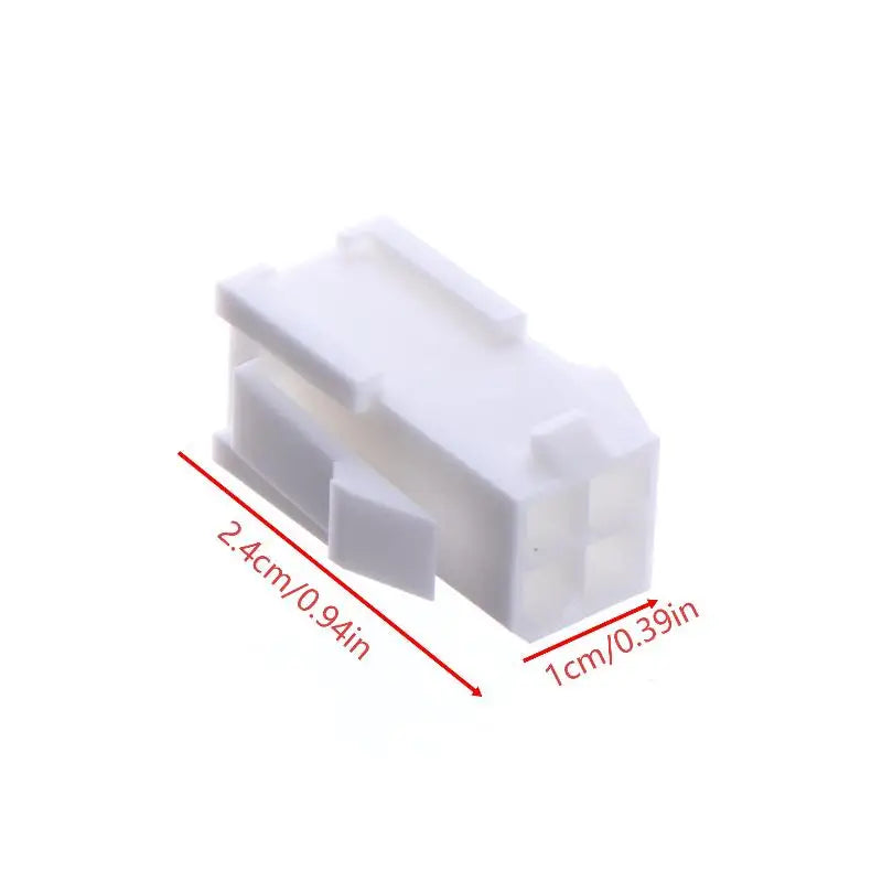 Molex Mini-Fit Jr 4-Pin 4.2mm Pitch Wire-to-Board Housing Connector Housing PRIMED 1Pc