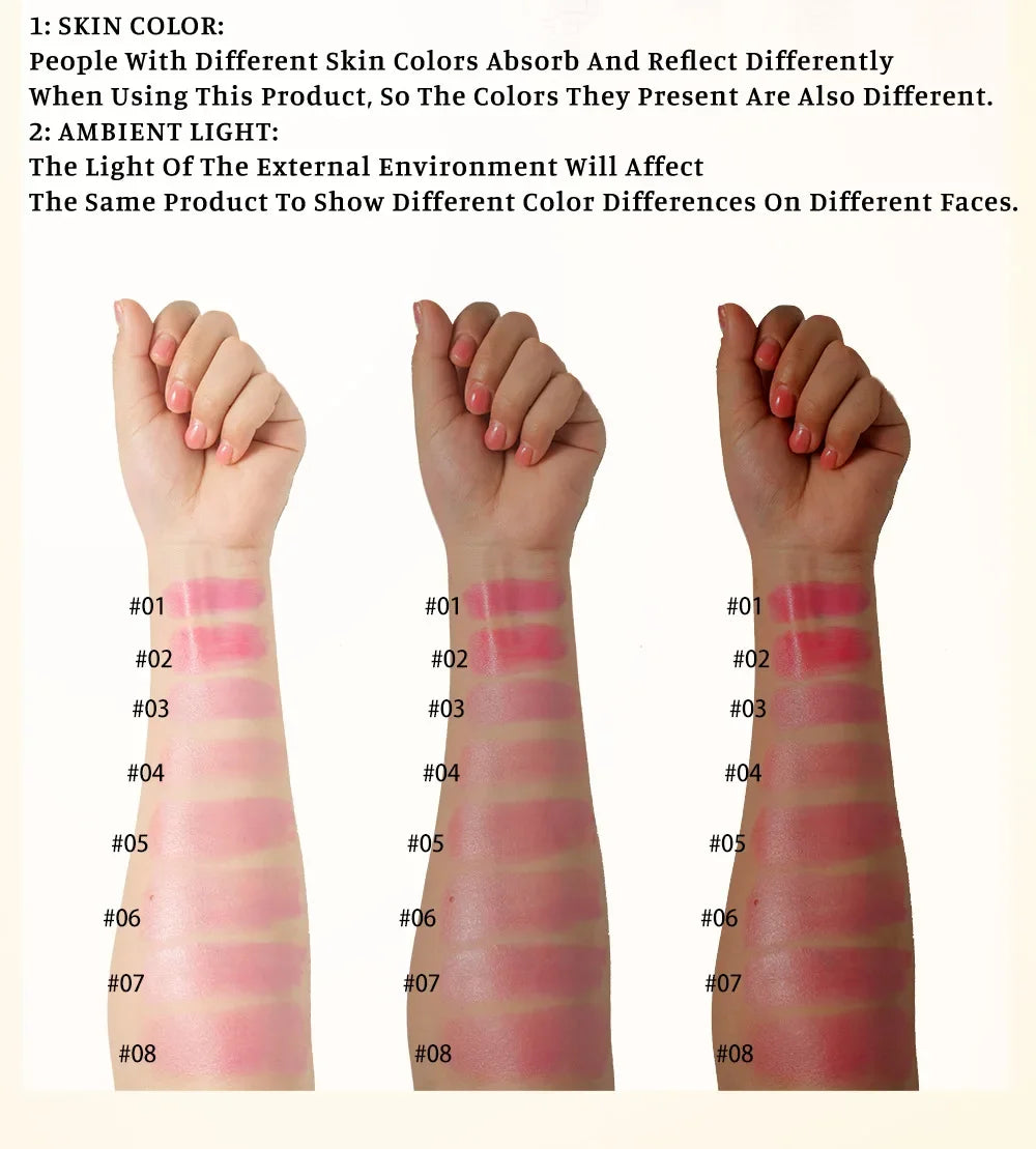 Blana Vitamin E Tinted Lip Balm – 4 Color Glossy Set Tinted Lip Balm PRIMED