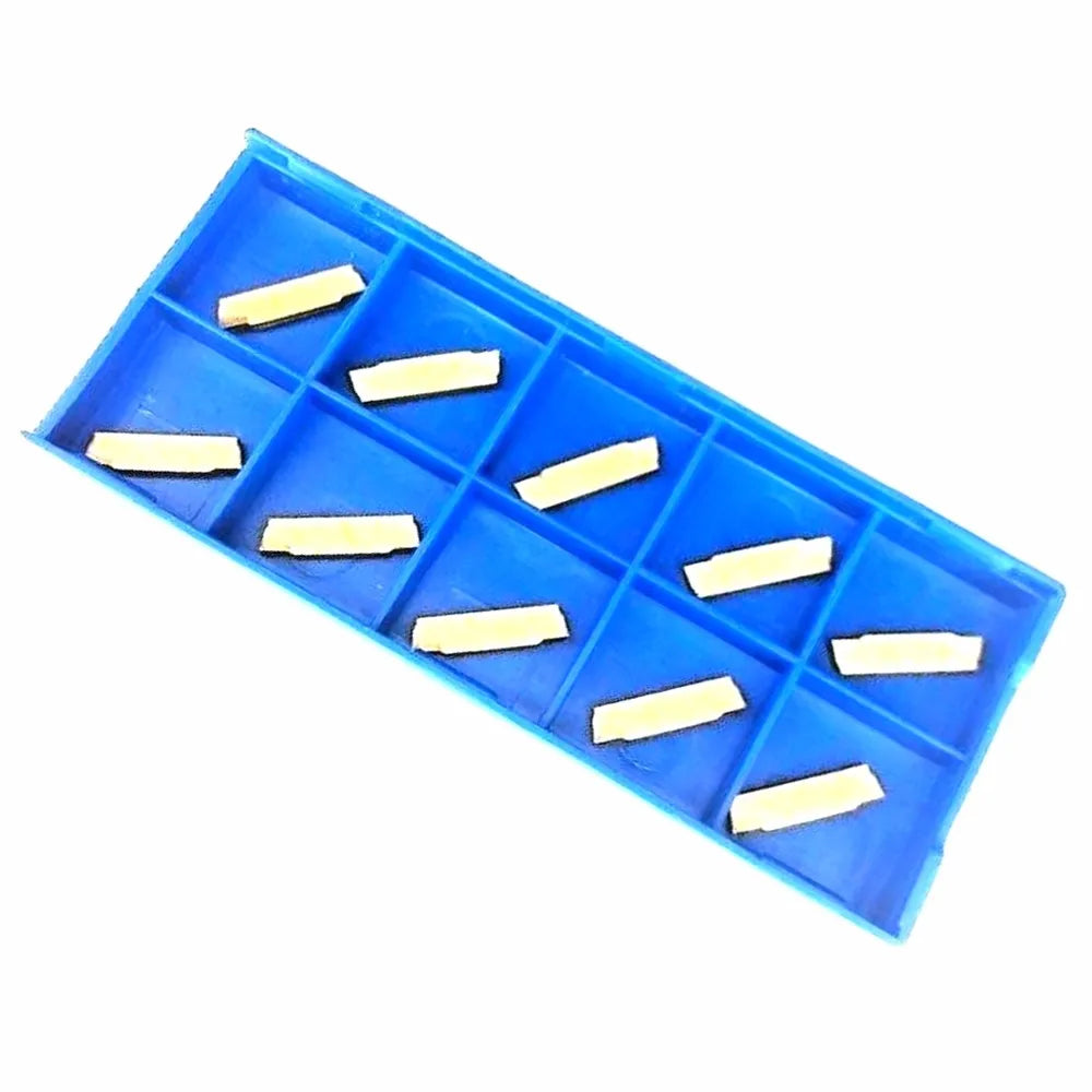 10-Pack MGMN200 NC3030 Carbide Grooving & Parting Inserts Carbide Turning Inserts PRIMED