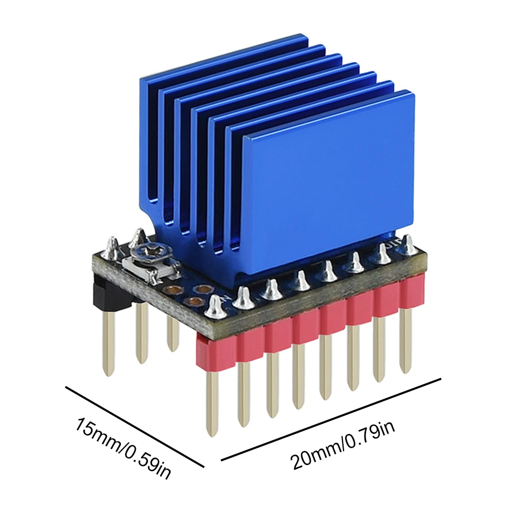 TMC2209 V2.0 Silent Stepper Driver UART 2.5A for 3D Printers Stepper Motor Driver PRIMED