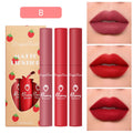 Dragon Ranee 3-Pc Matte Velvet Liquid Lipstick Set – Waterproof Liquid Lipstick Set PRIMED B Set