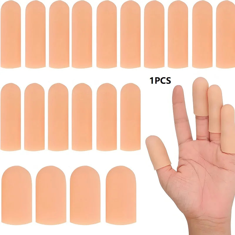 Waterproof Silicone Gel Finger Sleeves – Reusable Finger Cover Silicone Finger Sleeve PRIMED styleB
