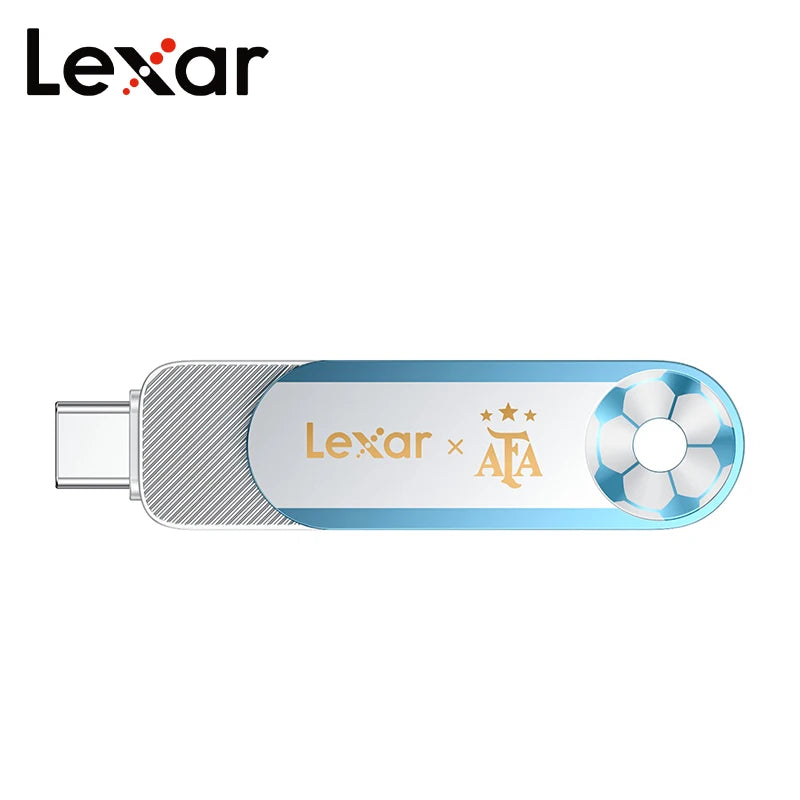 Lexar 128GB USB 3.2 Dual Flash Drive Type-A & Type-C USB Flash Drive PRIMED