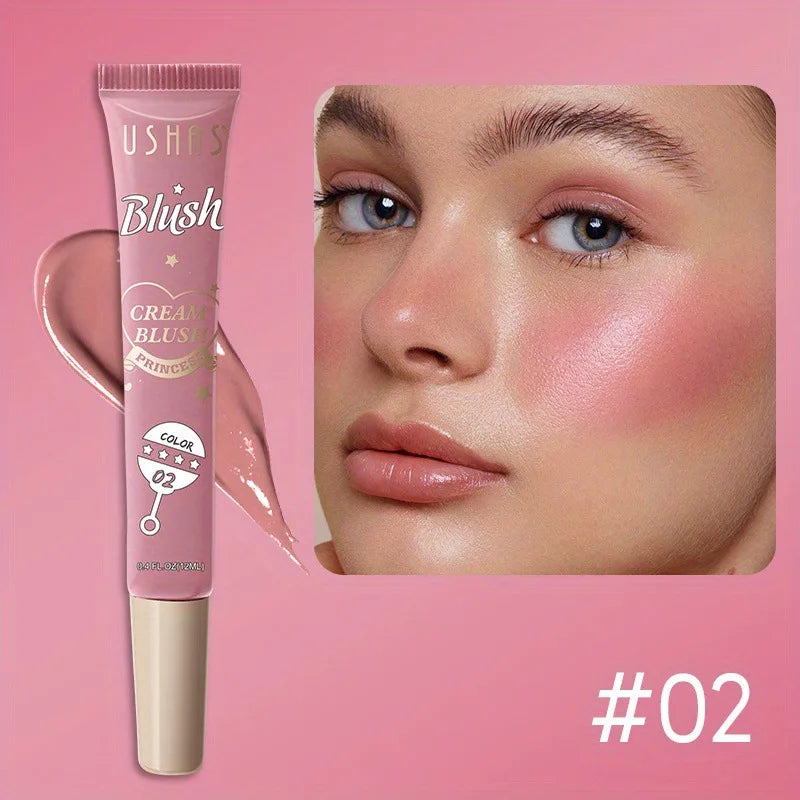 USHAS Liquid Blush Cream – Cheeks, Eyes & Lips Multi-Use